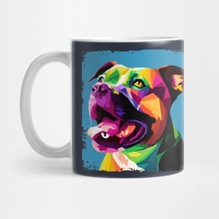 Staffordshire Bull Terrier Pop Art - Dog Lover Gifts Mug